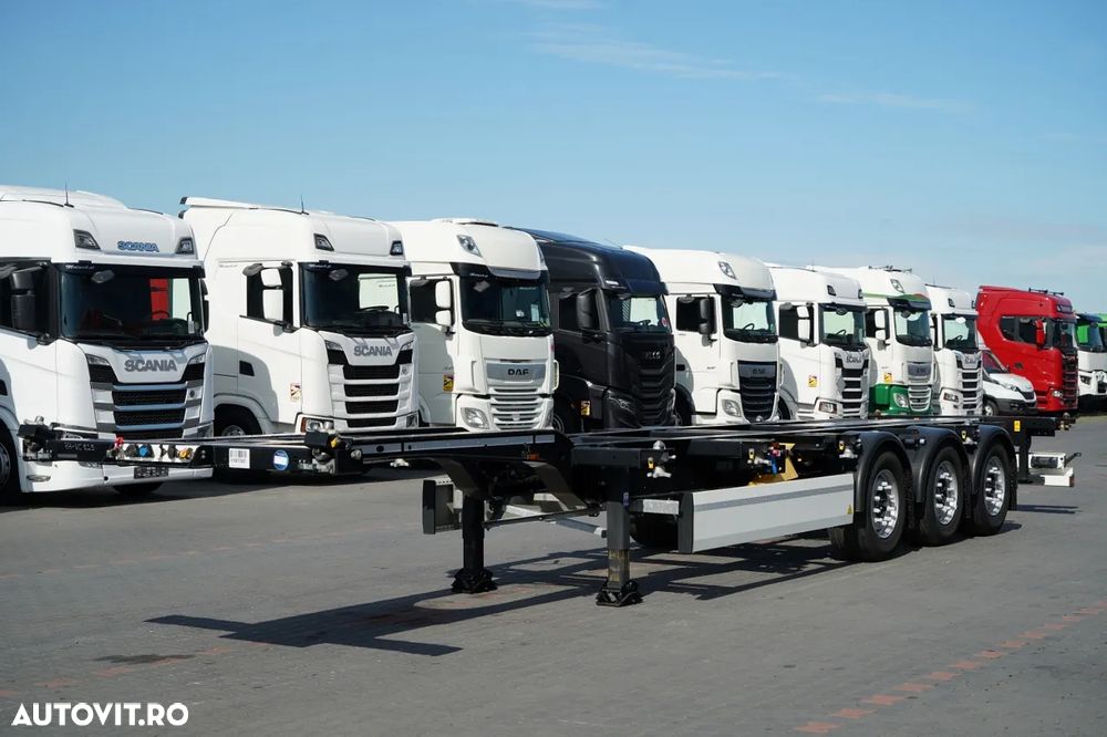 Krone KRONE / SEMIREMORCĂ CONTAINER / PUȚIN UTILIZAT / UNIVERSAL / 2023 / SPATE EXTENSIBIL / PENTRU TOATE CONTAINERELE / AXE RIDICABILE / AXE KRONE - 2