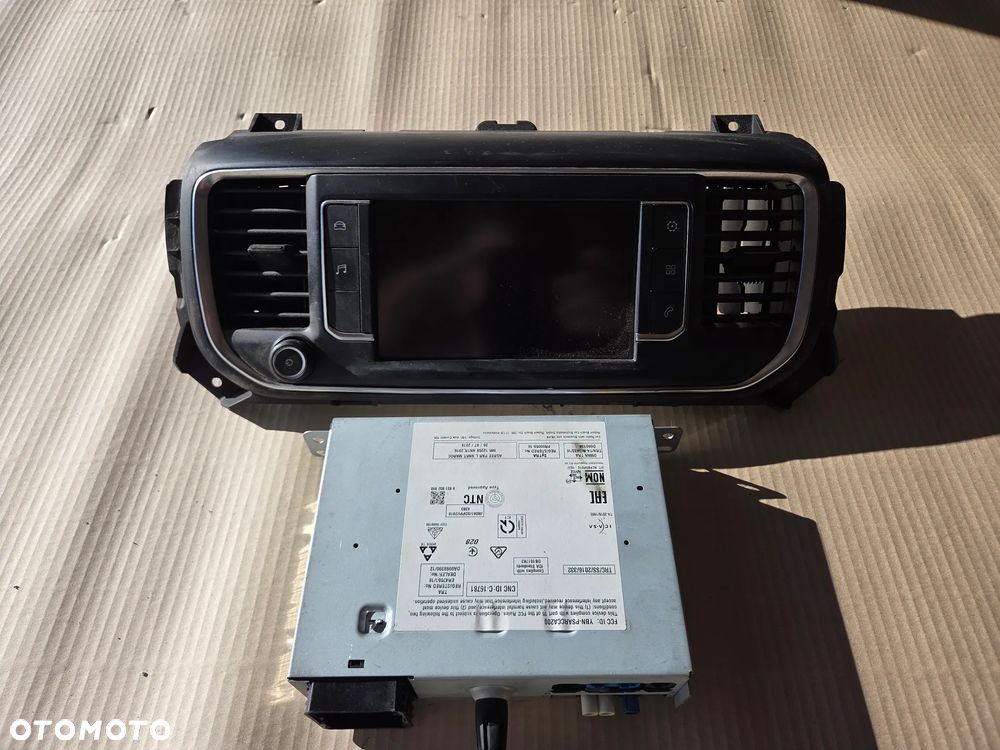 Wyświetlacz ekran radio Peugeot Expert III - 1
