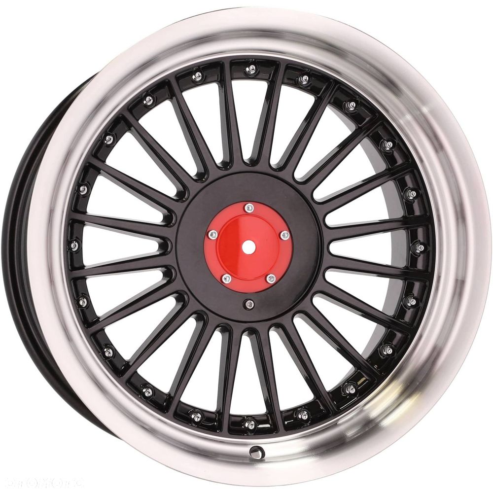 4x Felgi 17 m.in. do BMW ALPINA 3 E36 E46 E90 E91 E92 5 E34 E39 E60 7 E23 E38 E65 Li - 7307F (7307R) - 7