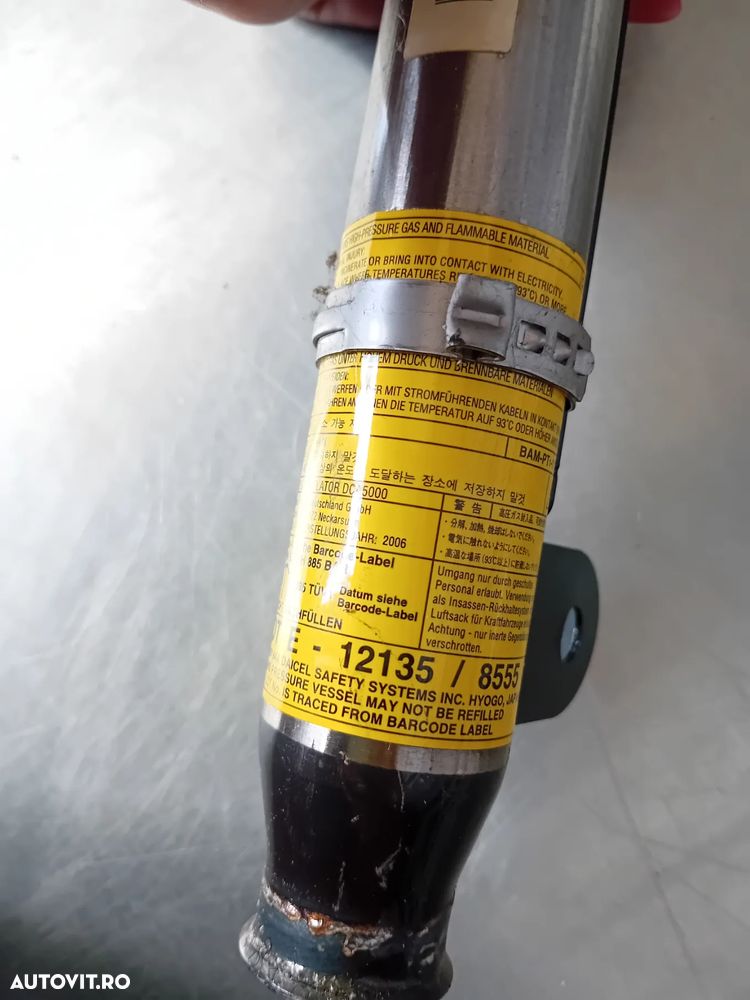 Airbag Cortina Lateral Stanga Dreapta Hyundai Santa Fe 2 II Model Cu 7 Locuri An 2006-2012 - 7