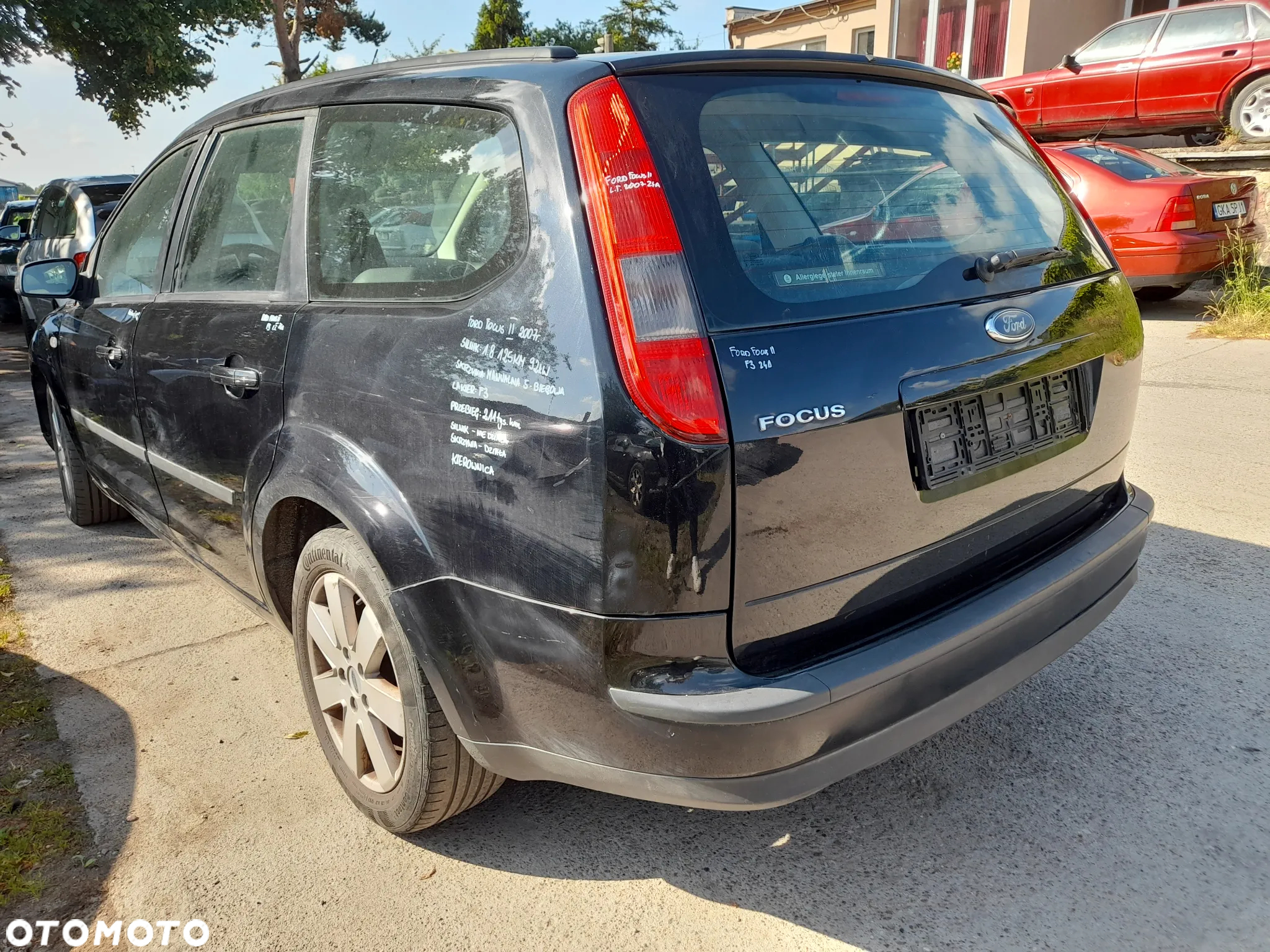 FORD FOCUS MK2 DRZWI LEWY TYŁ LEWE TYLNE F3 - 12