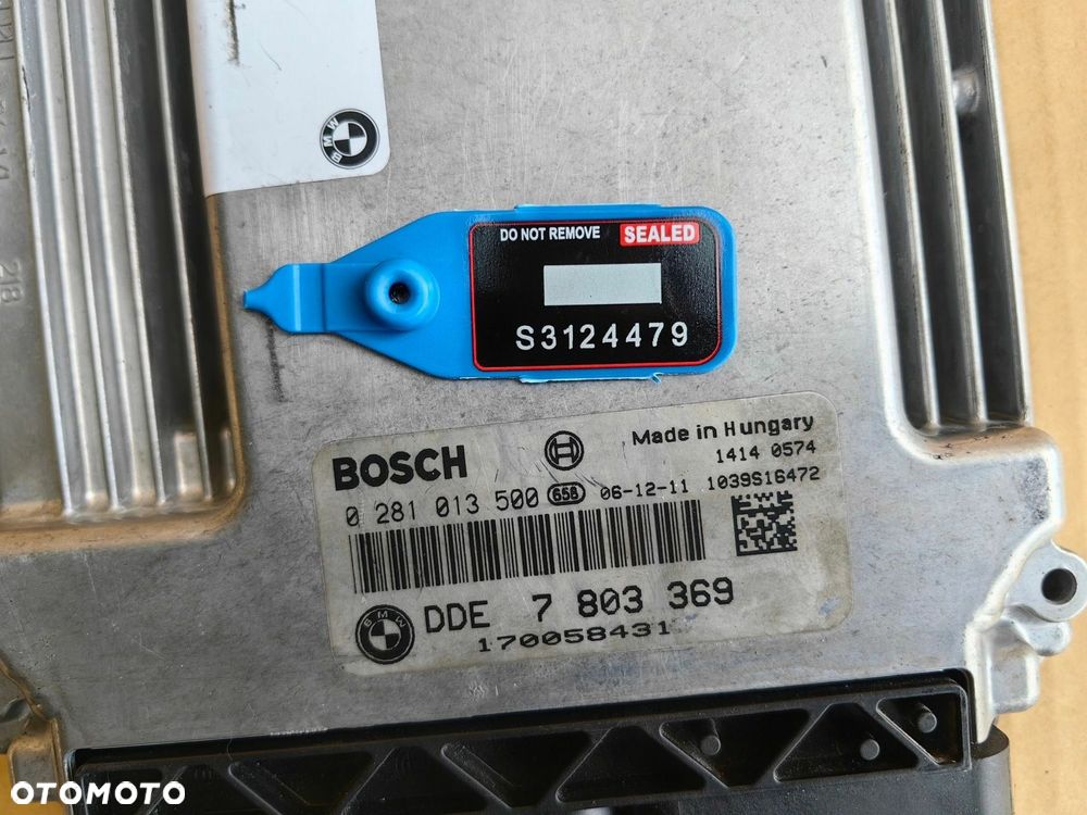 Komputer sterownik silnika BMW 3.0D 231KM M57N2 e9x e6x 7803369 (4479) - 2