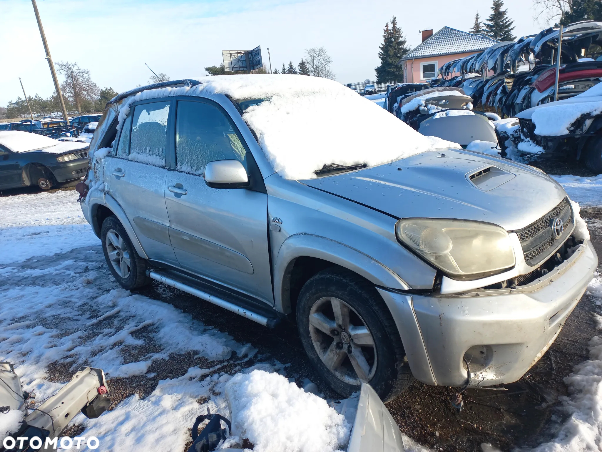 Toyota Rav4 2.0 D4D 116km 04r 1D4 wszystkie części drzwi maska - 4