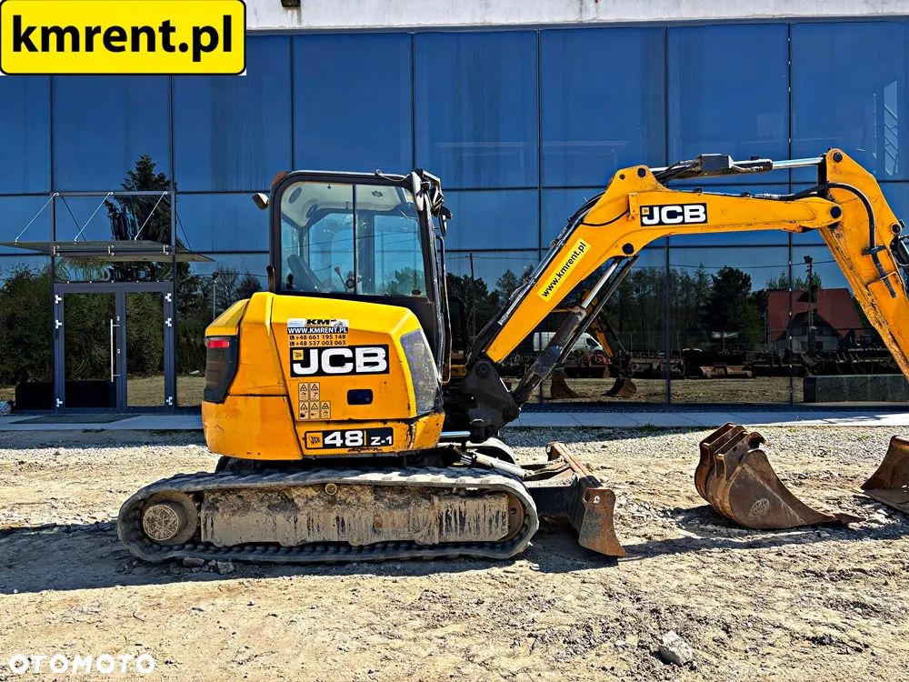 JCB 48Z-1 MINI-KOPARKA 2017R. | JCB 8040, 8050, 51, 55, KUBOTA KV VOLVO ECR 48, KOMATSU PC50, CAT 305 - 20