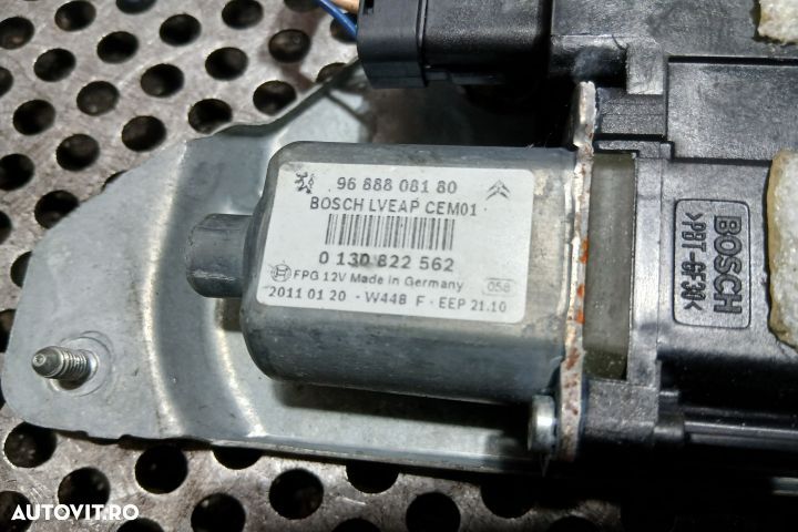 Motoras macara geam fata dreapta 0130822562 9688808180 9686618080 013 - 4