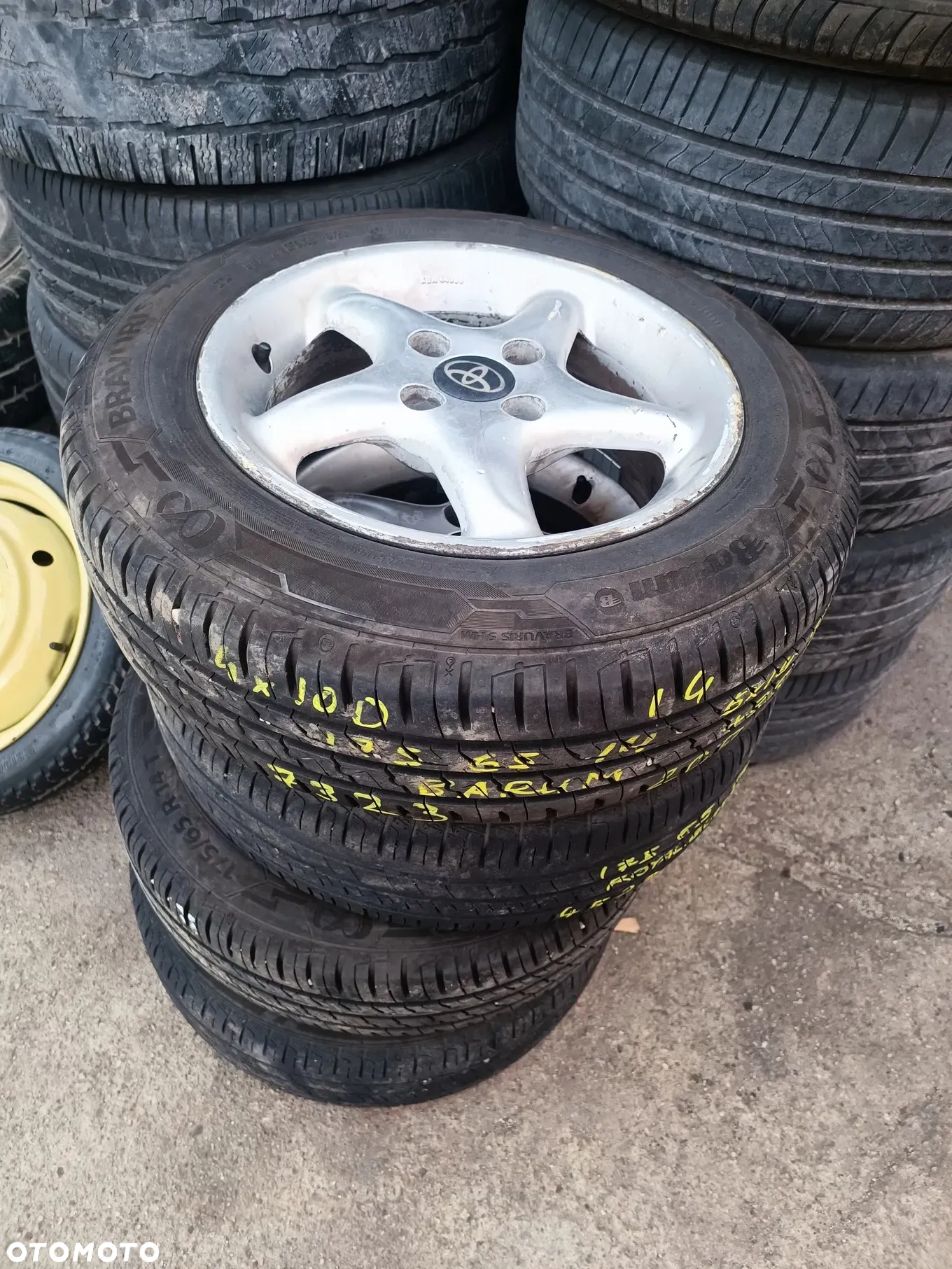 4x100 Felgi Aluminiowe Alufelgi 14 Koła Letnie DACIA RENAULT NISSAN TOYOTA SUZUKI HYUNDAI HONDA OPEL DAEWOO KIA Mazda Hyundai VW SEAT SKODA 175/65 Legnica ALU-RAD - 2