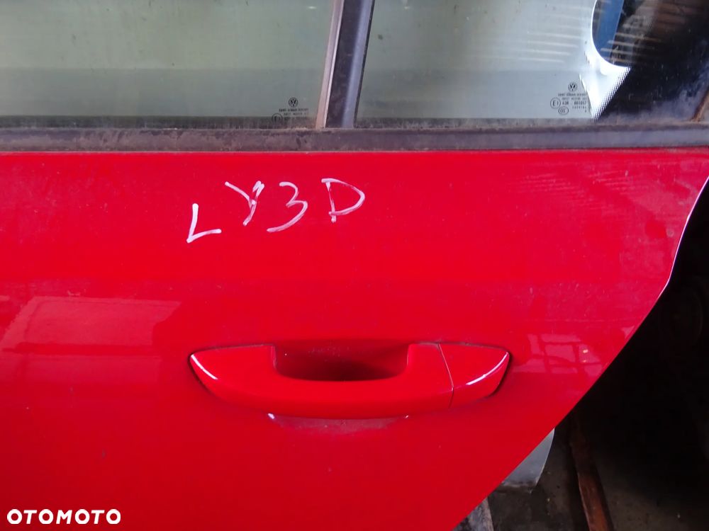 Drzwi VW Golf VI HB Lewy Tył Lakier(LY3D) - 2
