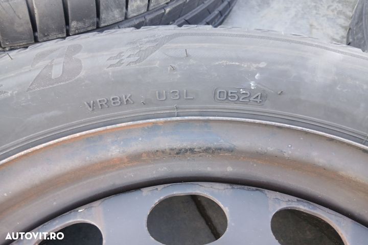 Jante tabla cu anvelope 16 - set 205/55 R16 1K0601027BD 61/2JX16H2 20 - 6