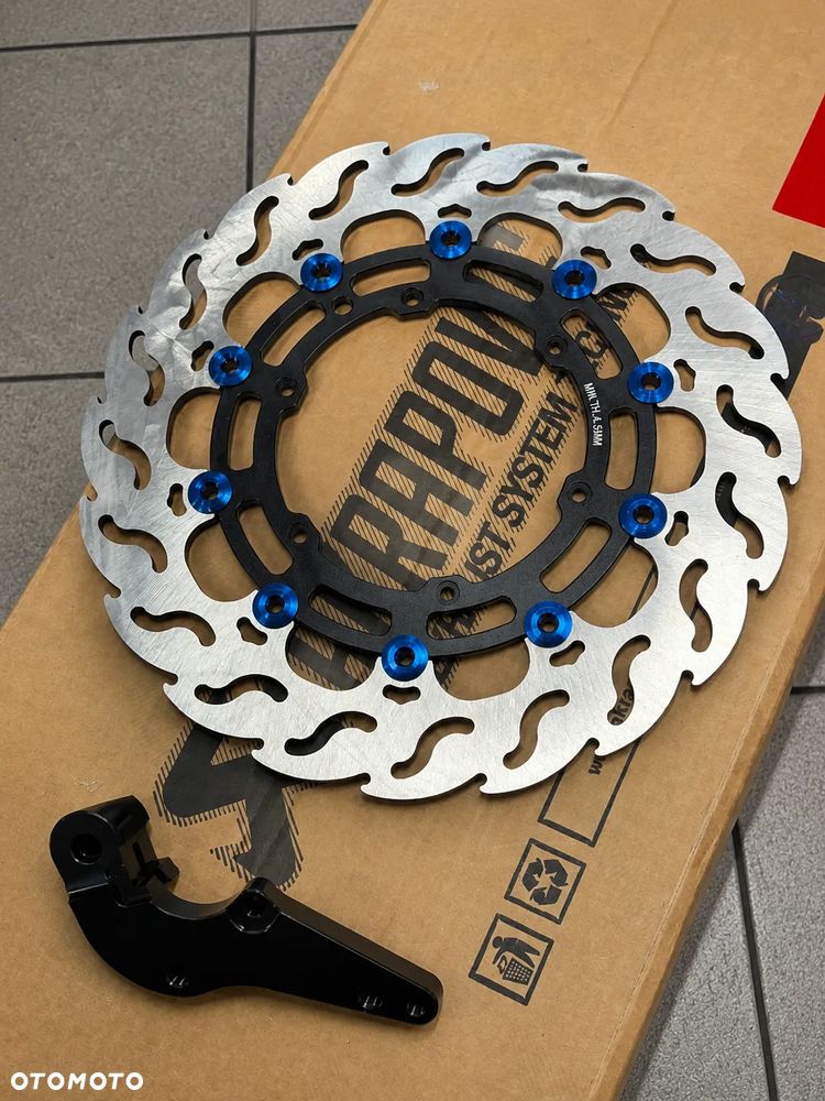 Sxf excf fe FC gas gas beta stark varg 320 Tarcza adapter supermoto motomaster ktm husqvarna gasgas sm koła - 1