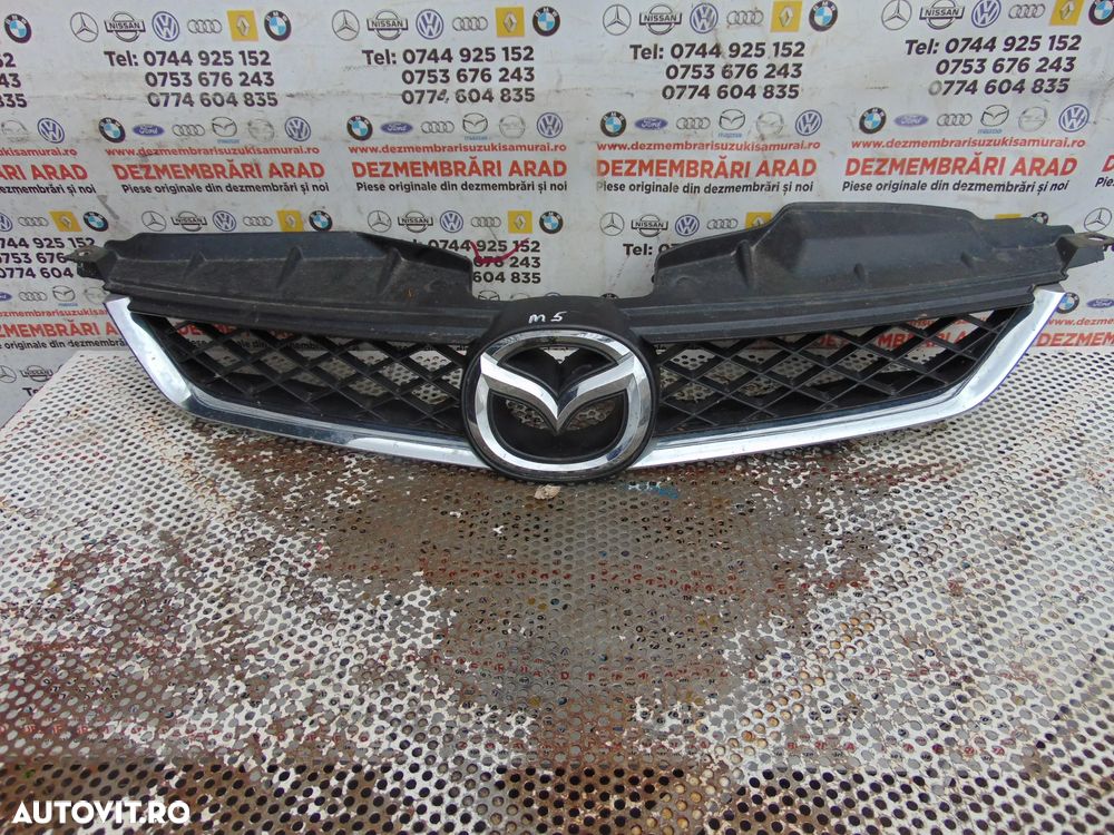 Grila cu emblema Mazda 5 2005-2010 grila fata cu emblema mazda 5 - 2