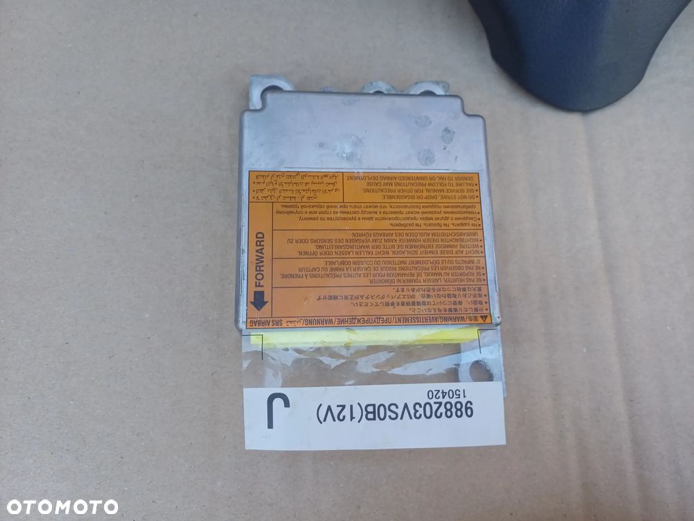 Nissan Note II E12 poduszki pasy kokpit poduszka sensor komplet - 15