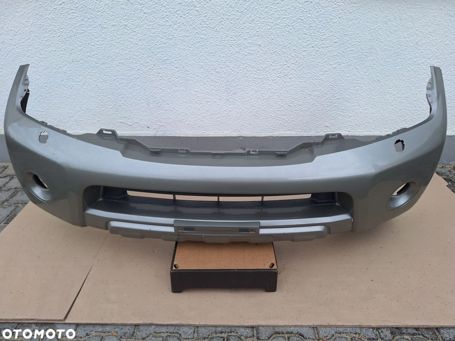NISSAN NAVARA III D40 LIFT ZDERZAK PRZÓD PRZEDNI ORYG. NISSAN 620225X00H WYSYŁKA 24H - 4