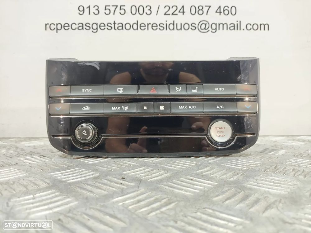 Climatronic Botões Ar Condicionado Jaguar XE X760 GX73-18C858-GF 2016 a 2024 - 6