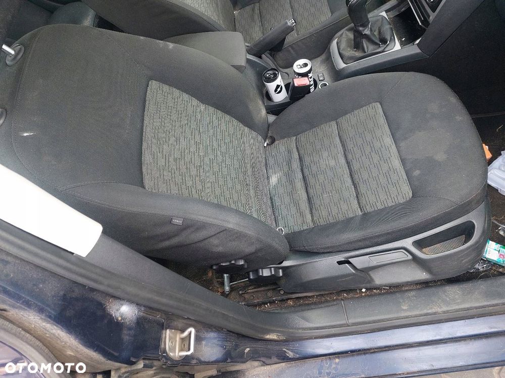 FOTELE KOMPLET LEWY PRAWY KANAPA TYŁ + BOCZKI SKODA OCTAVIA II LIFT - 9