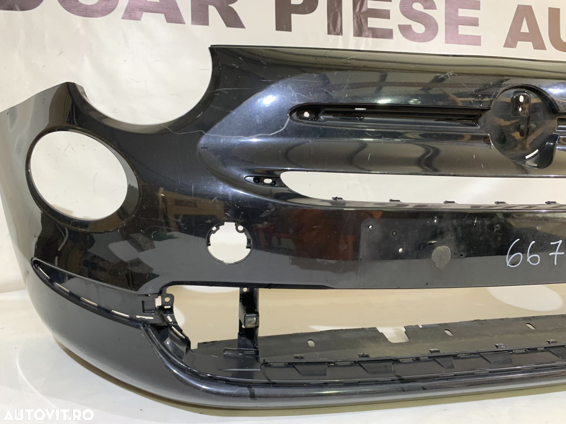 Bara fata Fiat 500, facelift, 2015, 2016, 2017, 2018, 2019, 2020, cod origine OE 735619491. - 9