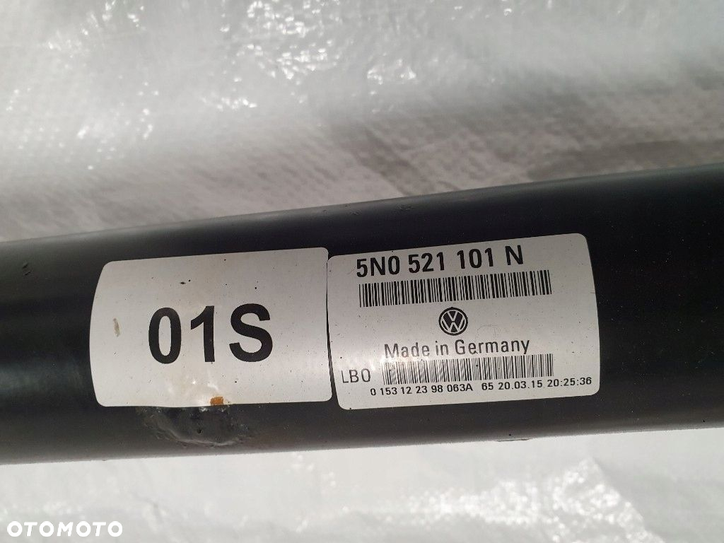TIGUAN LIFT 5N AUDI Q3 8U 2015r WAŁ NAPĘD0WY 5N0521101N 4X4 QUATTRO - 5