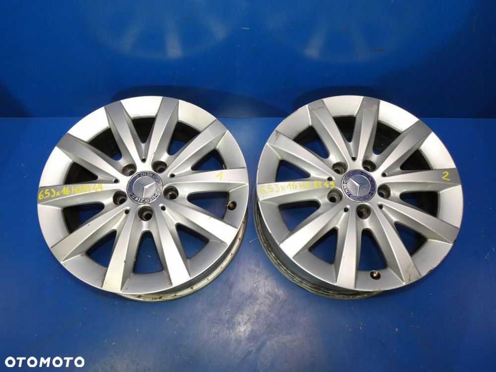 MERCEDES B W246 A W176 CLA W117 FELGA ALUMINIOWA 16 R16 ET49 - 1