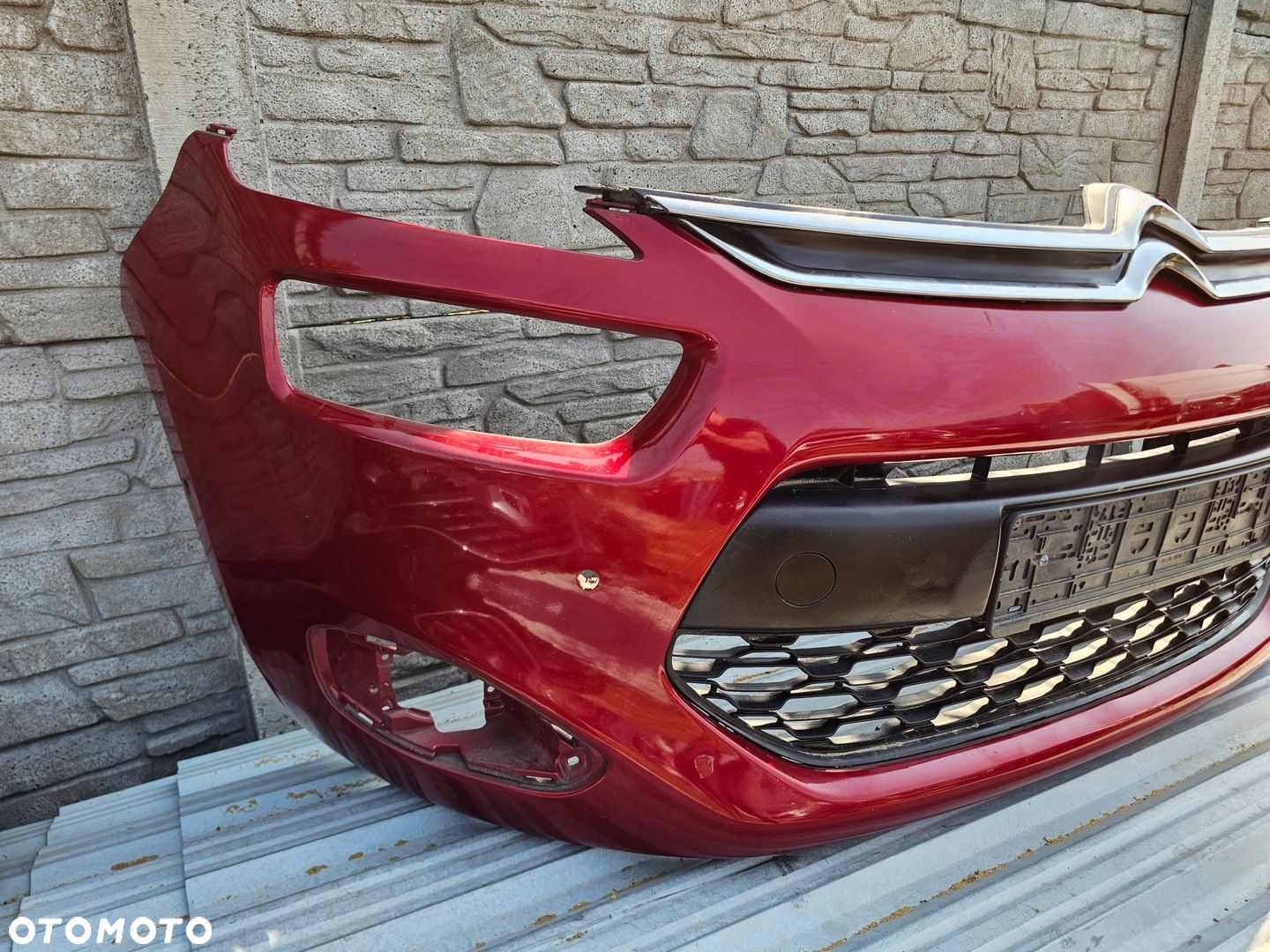 Citroen c4 picasso II 13r ZDERZAK PRZÓD wersja krótka - 2
