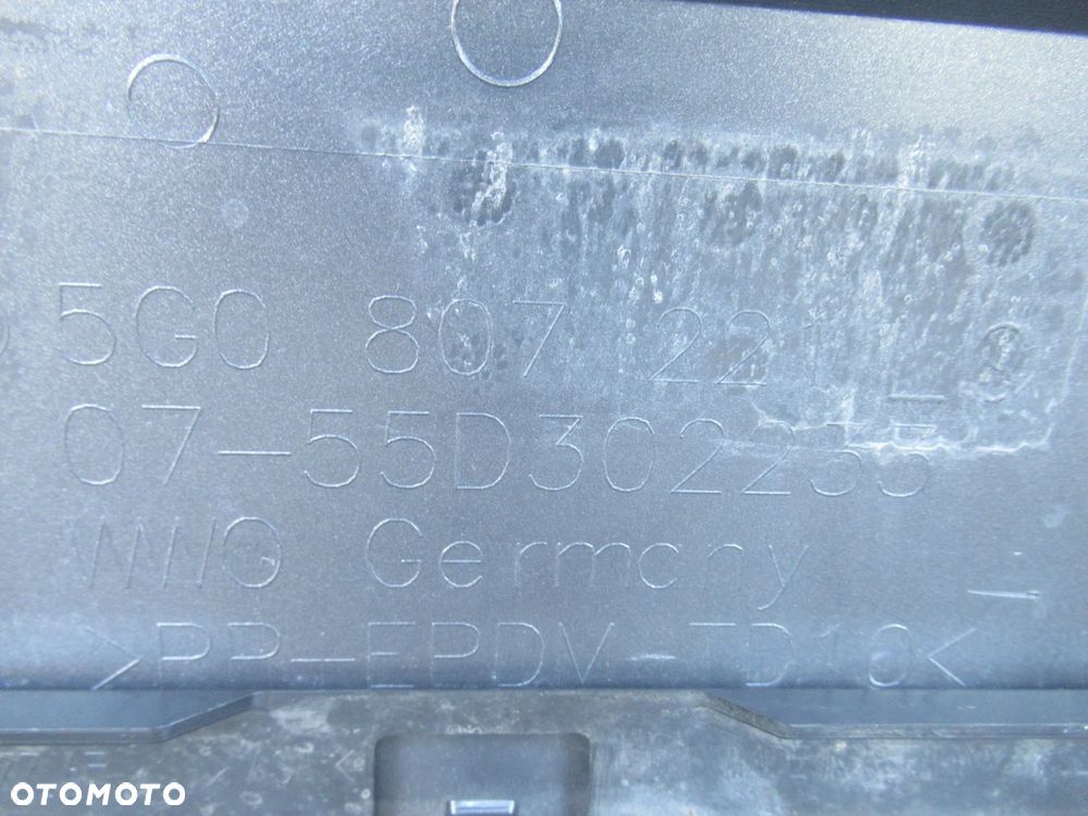 ZDERZAK PRZEDNI PRZÓD VW GOLF VII 7 LIFT GTI GTD 5G0 5G0807221LS 2016-2020 - 29