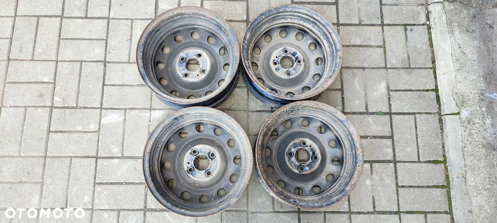 FELGI STALOWE 4x100 5.5Jx14 CALI ET46 KIA HYUNDAI I20 KOMPLET 4 SZTUKI - 9