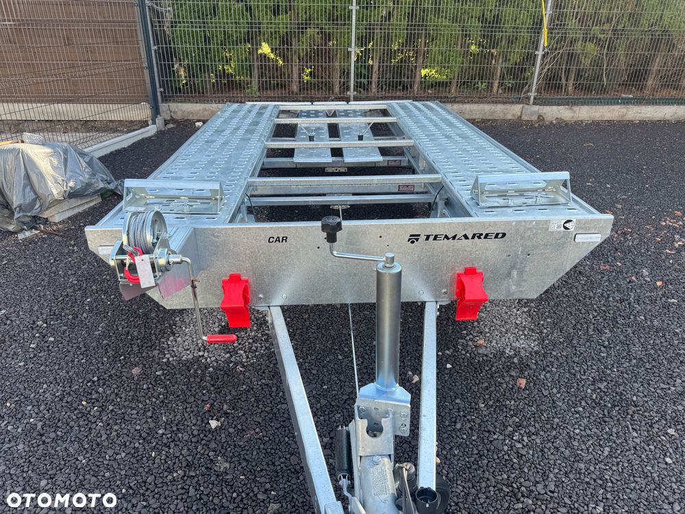 TEMARED CAR PLUS 450/2 Łamana Laweta do Przewozu samochodów 2700KG - 2