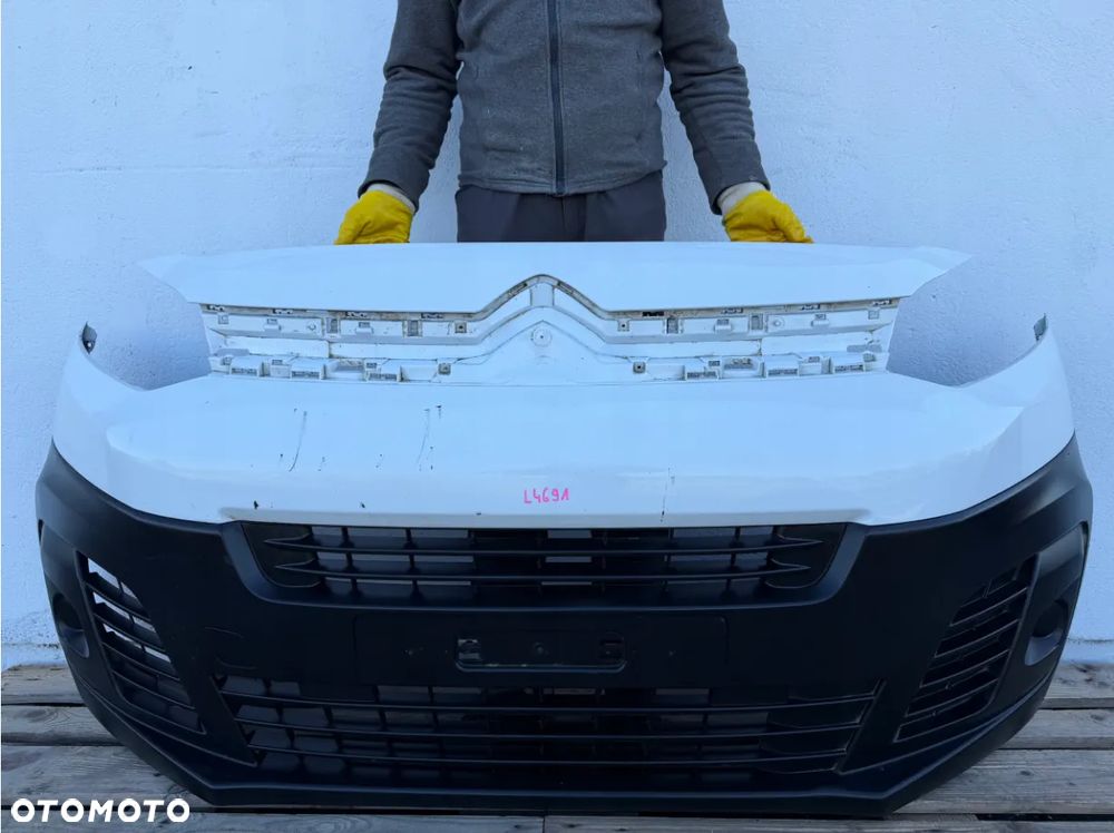 ZDERZAK PRZÓD PRZEDNI CITROEN JUMPY III 3 2016- 9808638877 CAŁY ORYGINAŁ - 1