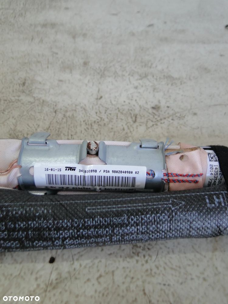 CITROEN DS3 KURTYNA AIRBAG PRAWA EUROPA - 5