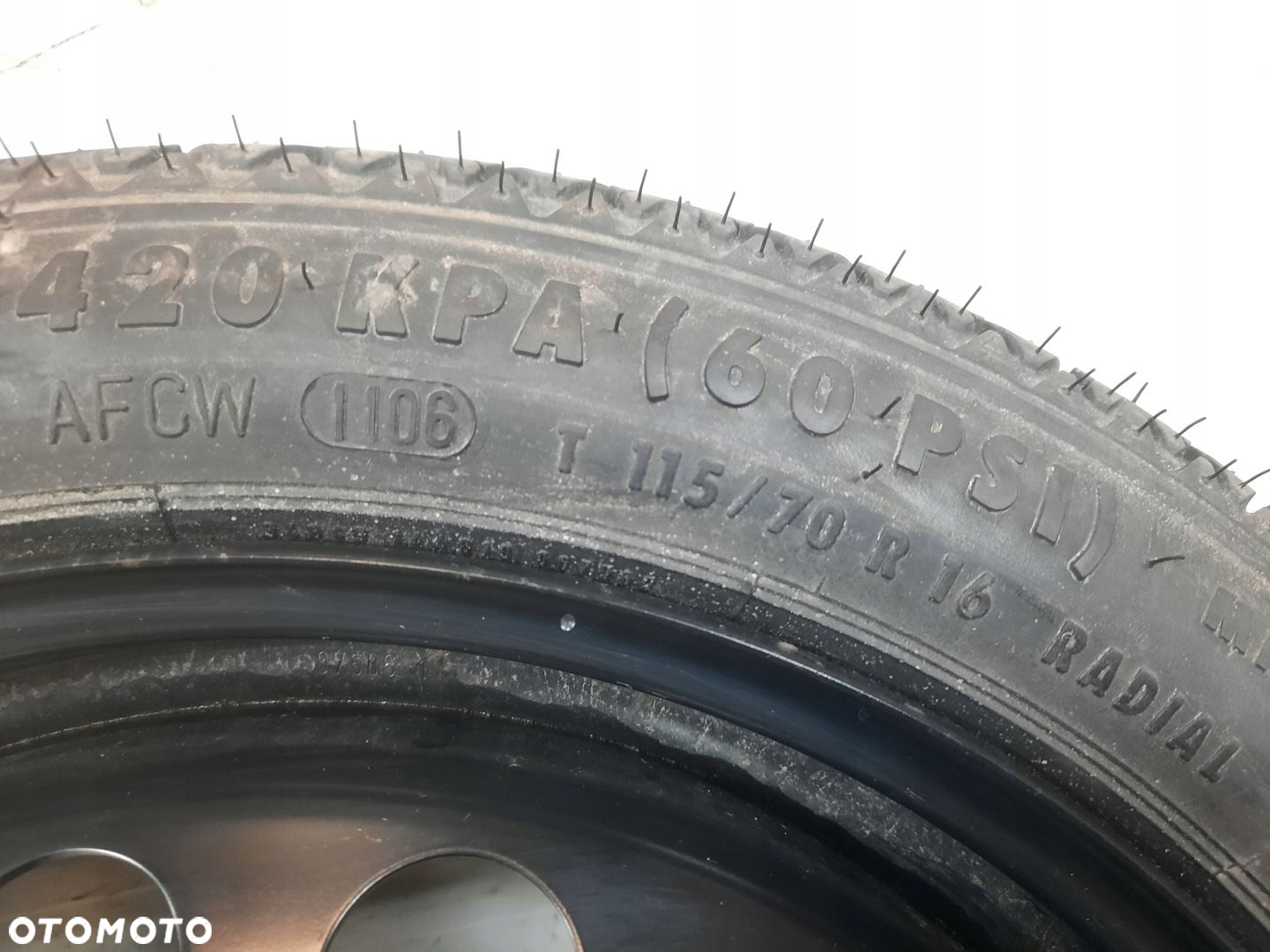 Opel Astra H KOŁO DOJAZDOWE dojazdówka 115/70 R16 4x100 2160126 16 - 8