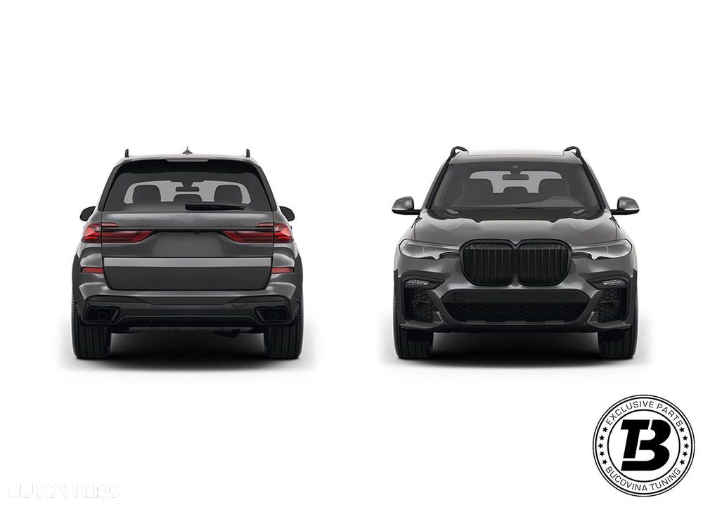 Pachet Exterior compatibil cu BMW X7 G07 X7 M Tech Design - 9
