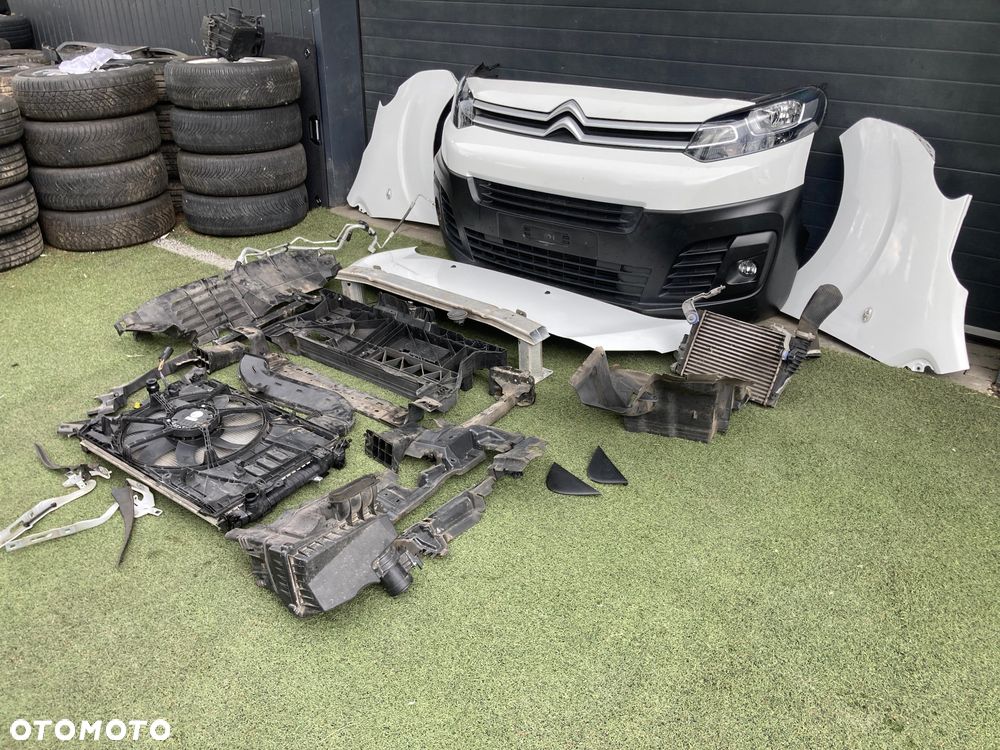 Maska zderzak przód kompletny Citroen Jumpy III KOLOR - 2