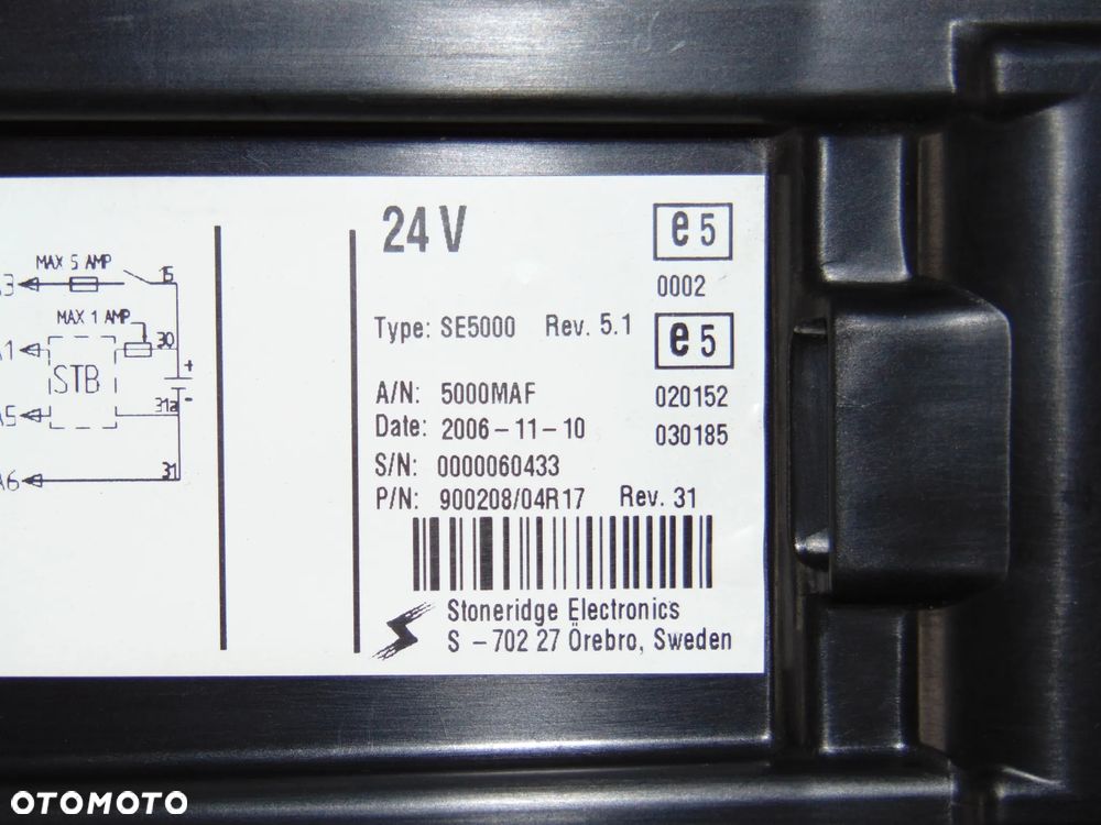 Tachograf 81.27101.6559 MAN TGA TGL TGX - 11