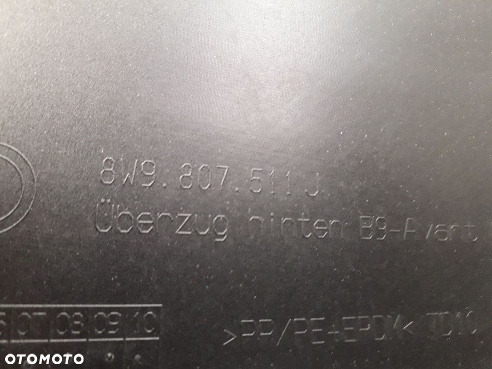 AUDI A4 B9 KOMBI ZDERZAK TYŁ 8W9807511J - 11
