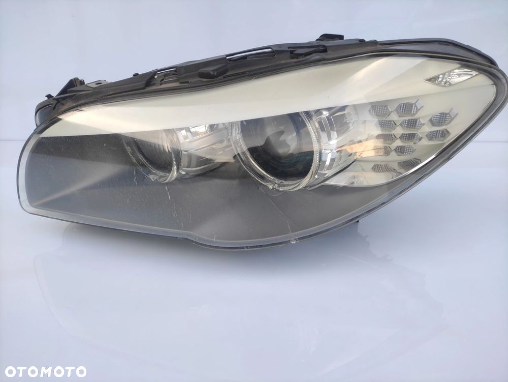 LAMPA LEWY PRZÓD PRZEDNIA BMW F10 F11 XENON SKRĘTNY EUROPA - 1