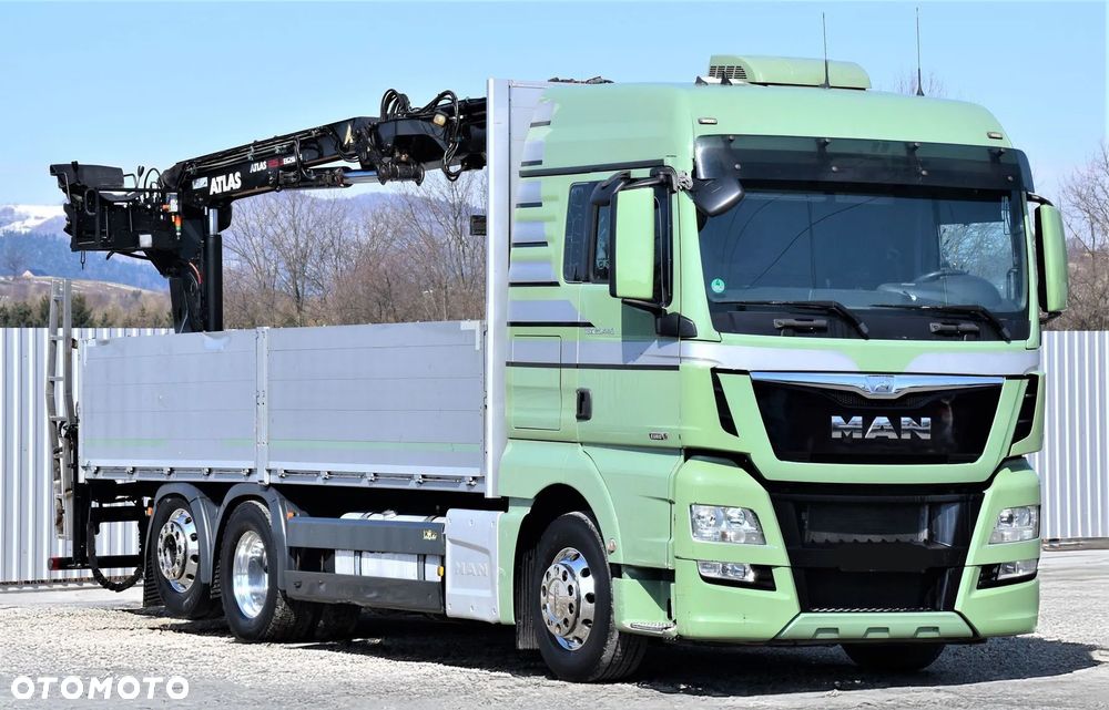 MAN TGX 26.440 SKRZYNIA 6,60m *ATLAS 125.2V-A12B - 3