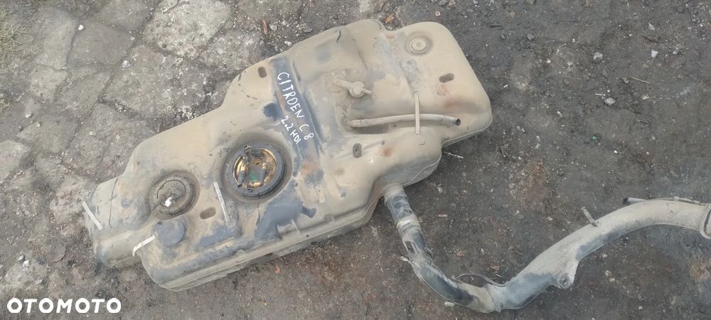 CITROEN C8 2,2hdi bak zbiornik paliwa wlew rura - 1