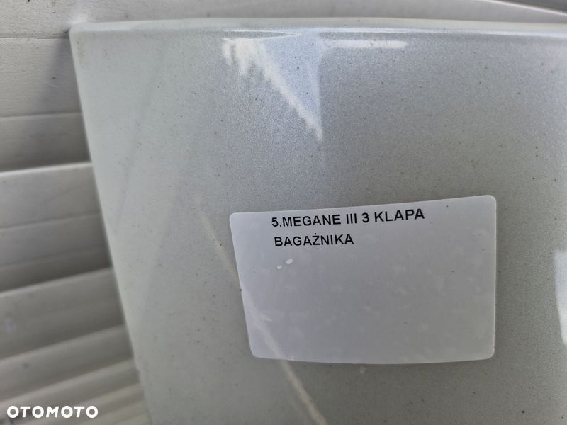 renault megane iii 3 coupe klapa bagażnika tył tylna - 2