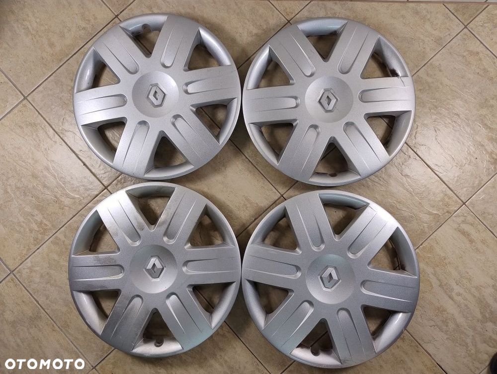 Kołpaki oryginalne renault 16 cali r16 4 sztuki komplet wysyłka OLX - 1