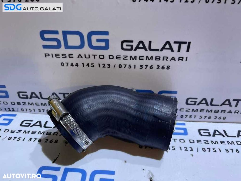 Furtun Conducta Presiune Aer Admisie Turbo Turbina Turbosuflanta VW Tiguan 2.0 TDI CFF CFFB 2007 - 2012 Cod 5N0145762AM - 1