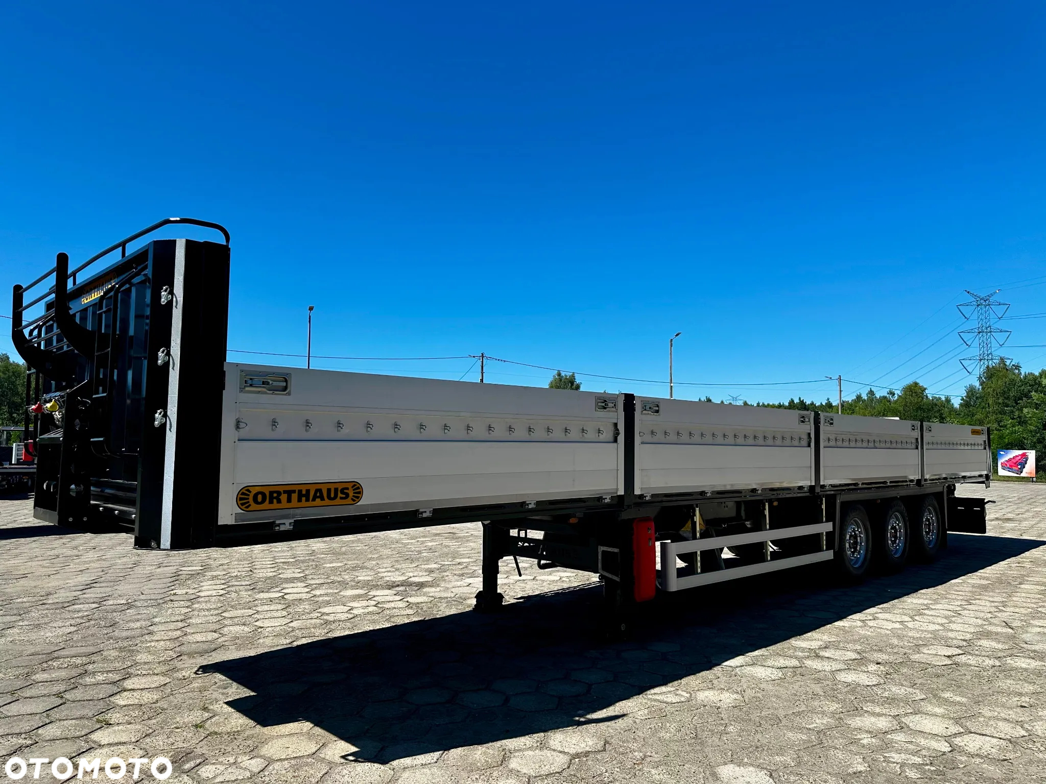 Orthaus Naczepa Platforma UNIWERSALNA / Burtowa / STOCK !! - 18