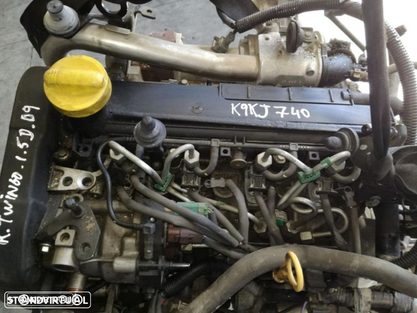 motor renault twingo 1.5 dci  K9KJ740