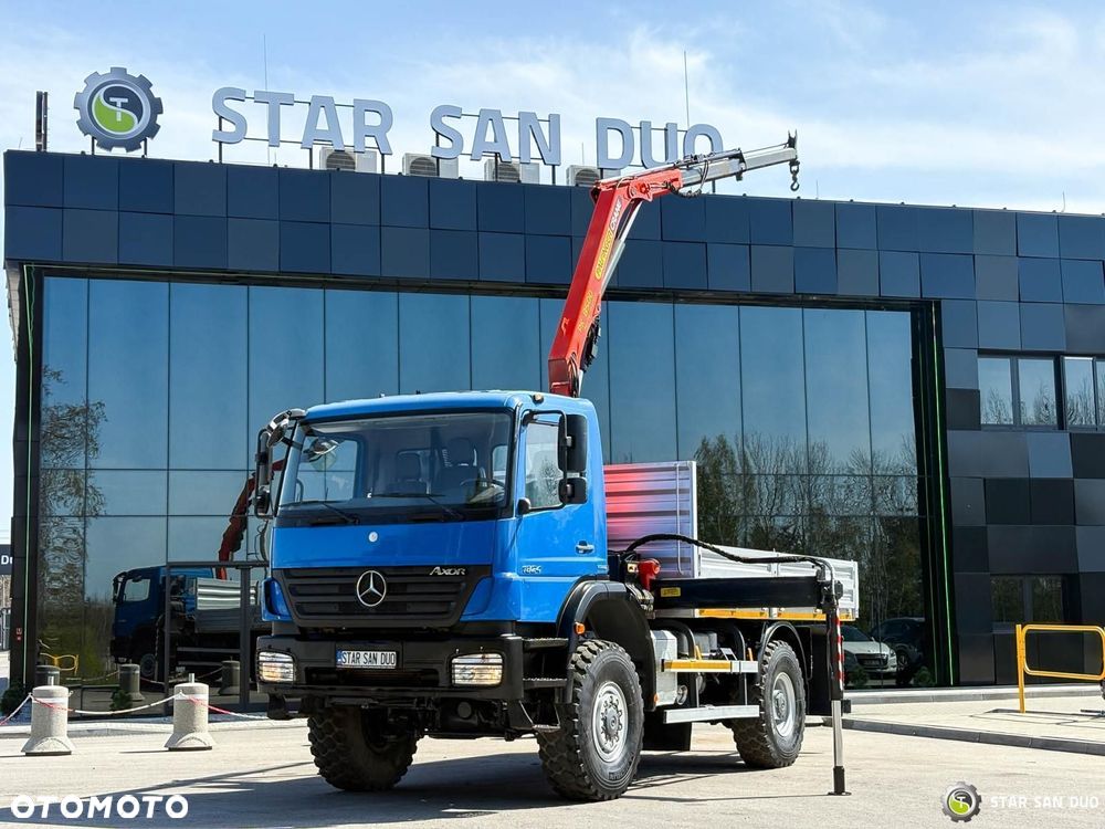 Mercedes-Benz AXOR 1824 4x4 PALFINGER PK 8500 HDS Żuraw - 7
