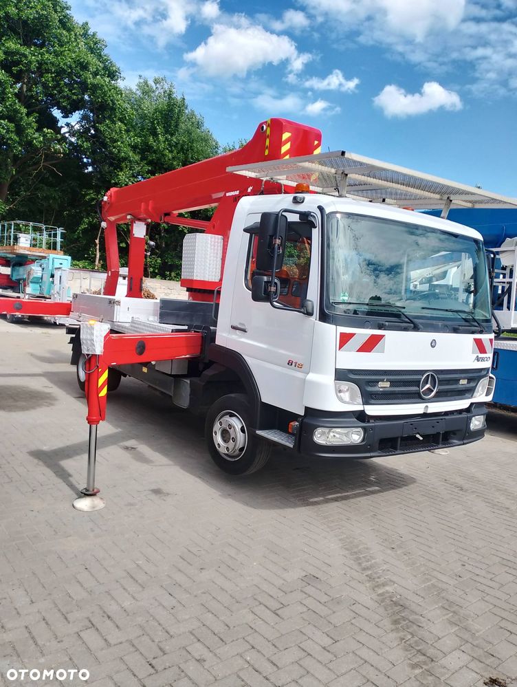Mercedes-Benz Podnośnik Koszowy Wumag WT270 27 Metrów 20m w Bok Zwyżka Blokada Mostu ! UDT na Rok! Ogon ! Jak Ruthman GSR Multitel - 1