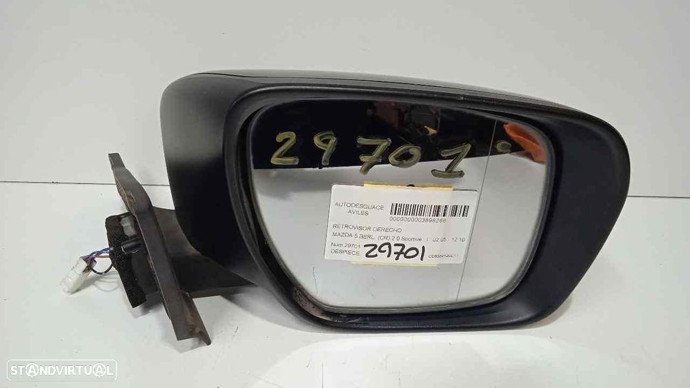RETROVISOR DIREITO MAZDA 5 BERLINA CR - 1