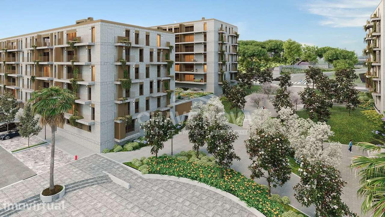Apartamento T1 Novo com Varanda, Lugar de garagem - Oliveira do Douro - Grande imagem: 2/14