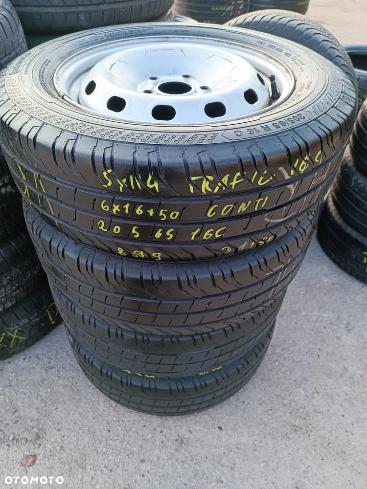 5x114,3 5x114 Felgi Stalowe Stal 16C 16 C Koła Letnie lato RENAULT TRAFIC III 3 OPEL VIVARO B II 2 FIAT TALENTO NISSAN NV300 PRIMASTAR II 2 8,5mm Legnica ALU-RAD 205/65 - 2