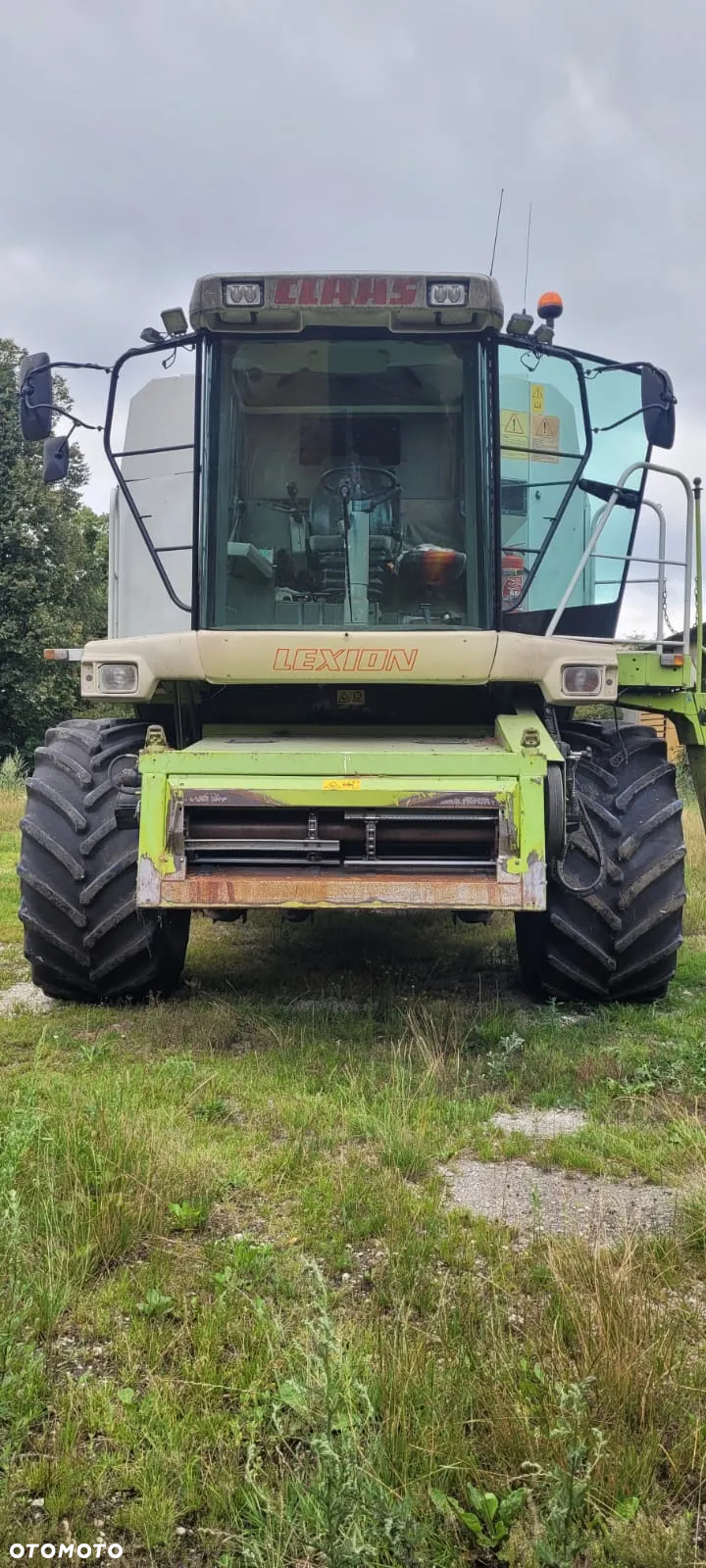 Claas Lexion 480, heder 7,5m, wózek, stół do rzepaku - 2