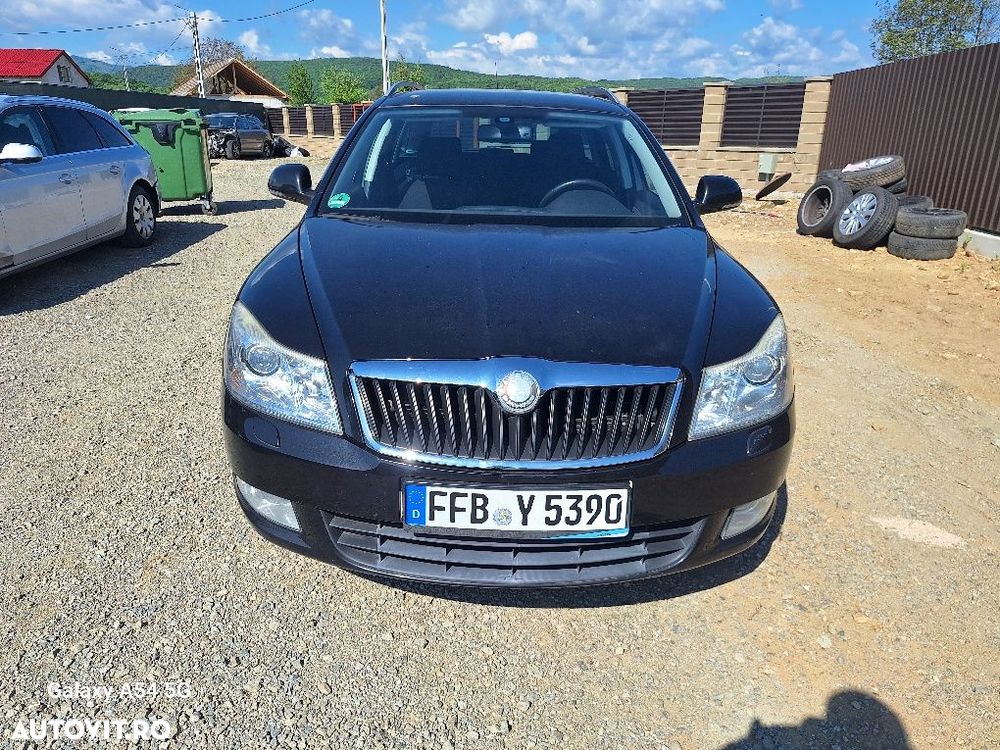 Dezmembrez Skoda Octavia 2 facelift 1.8 tfsi CDAA culoare negru 9910 sau gri cod LF8L - 1