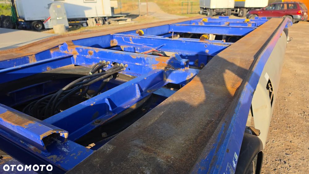 JUNG 21.000zł netto PRZYCZEPA HAKOWIEC DO KONTENERÓW DO ZŁOMU SAF WAHACZ ST.BDB MOŻLIWOŚĆ TRANSPORTU - 13
