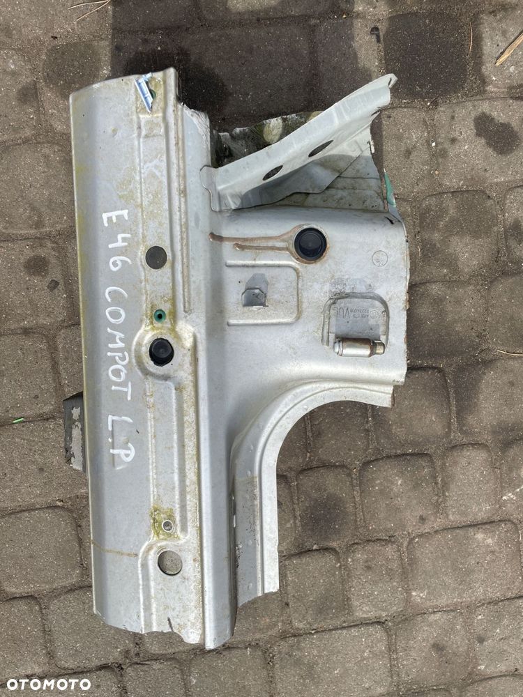 próg lewy przód bmw e46 compact oryginał bmw bdb stan reperaturka - 2