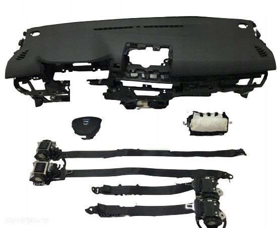 komplet poduszki deska pas pasy dacia jogger - 1